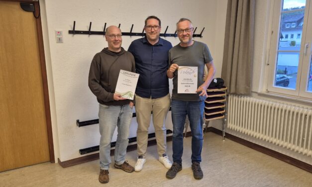 Ehrungen bei der Jahreshauptversammlung des TTC