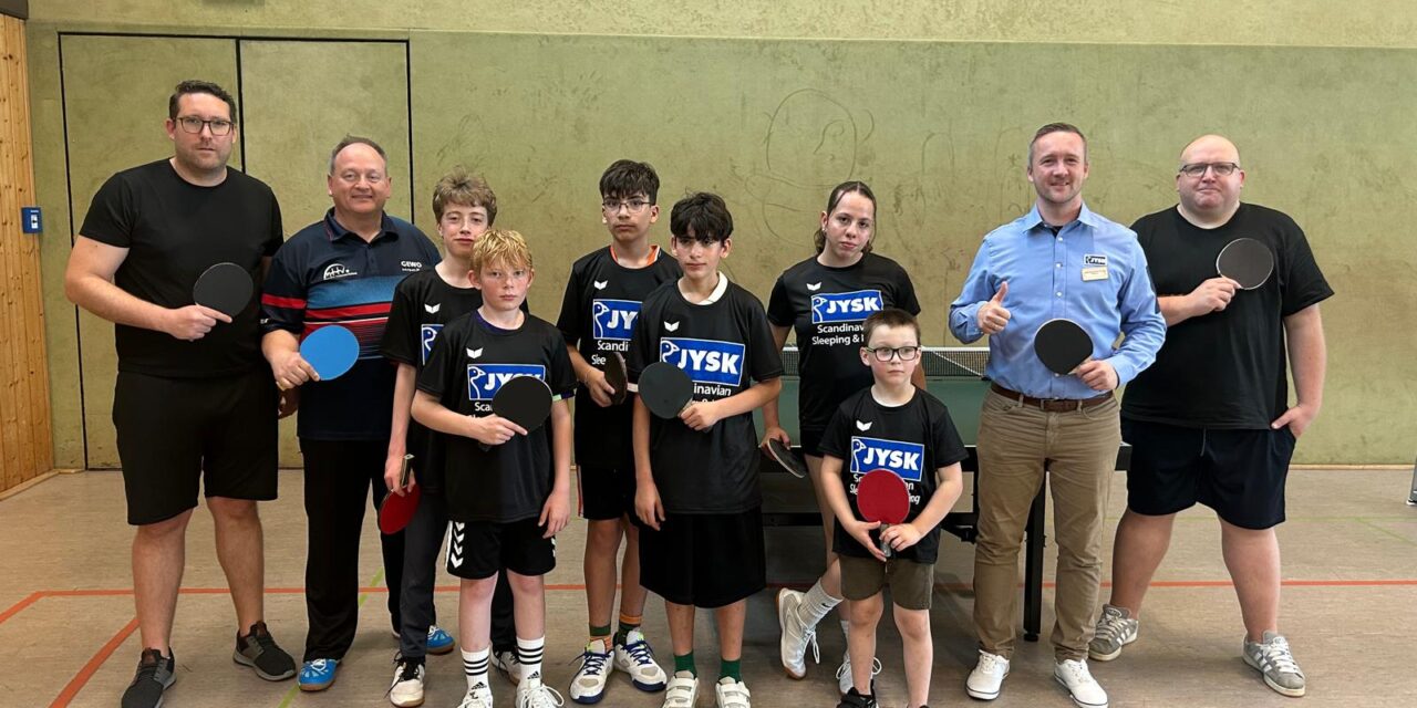 Neue Trikots für unsere Jugend – Herzlichen Dank an JYSK!